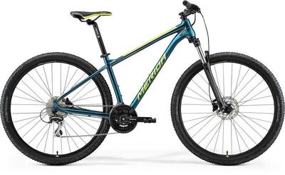 Merida big seven 20 blauw - mountainbike 24-speed, 3x8 aandrijving