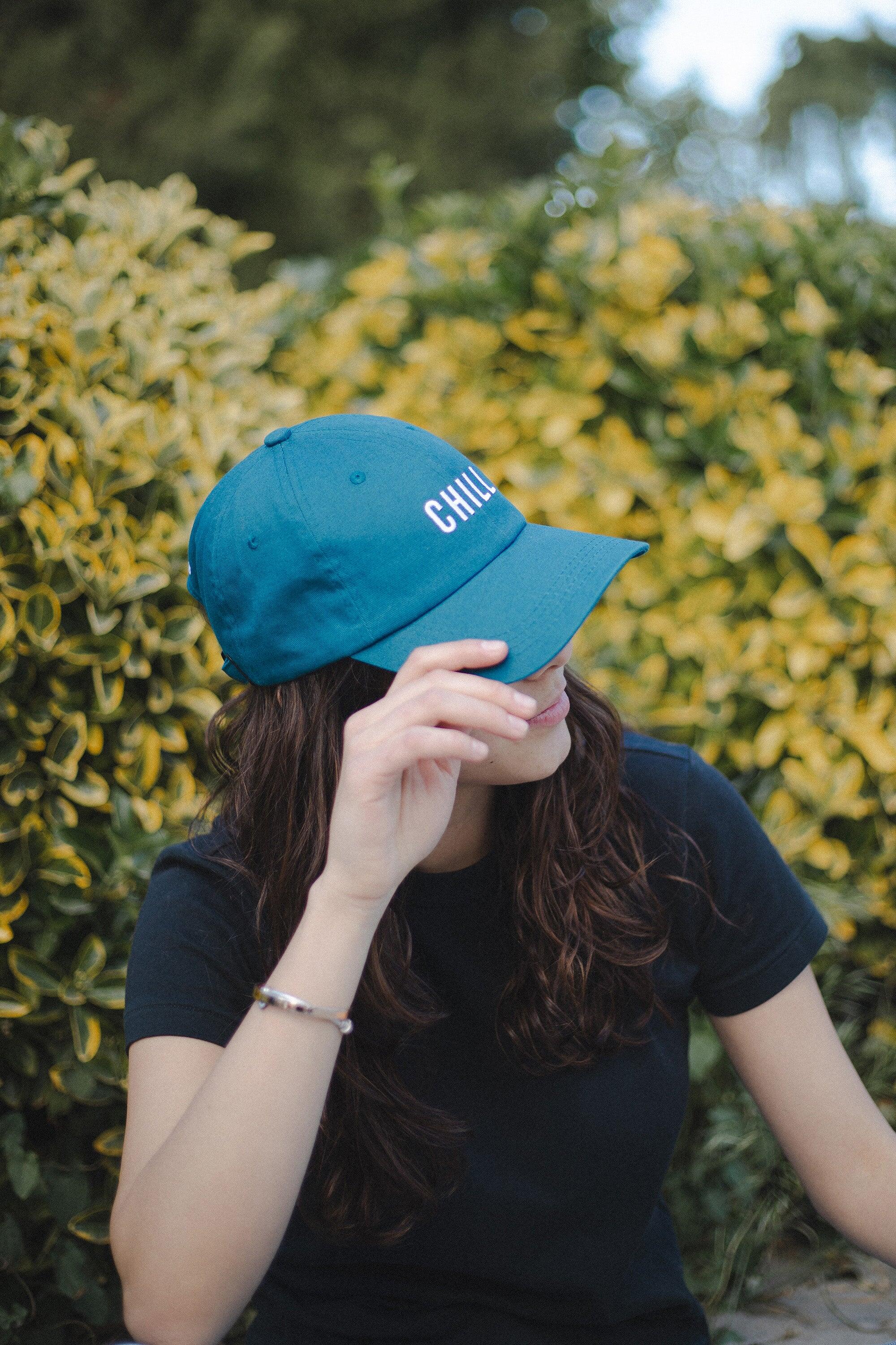 Unisex lifestyle gorra algodón visera curva ajustable Chill Hanukeii 7/7