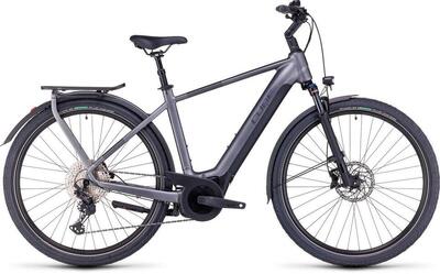 Cube touring hybrid exc 625, 625wh, 54 cm, grey/metal
