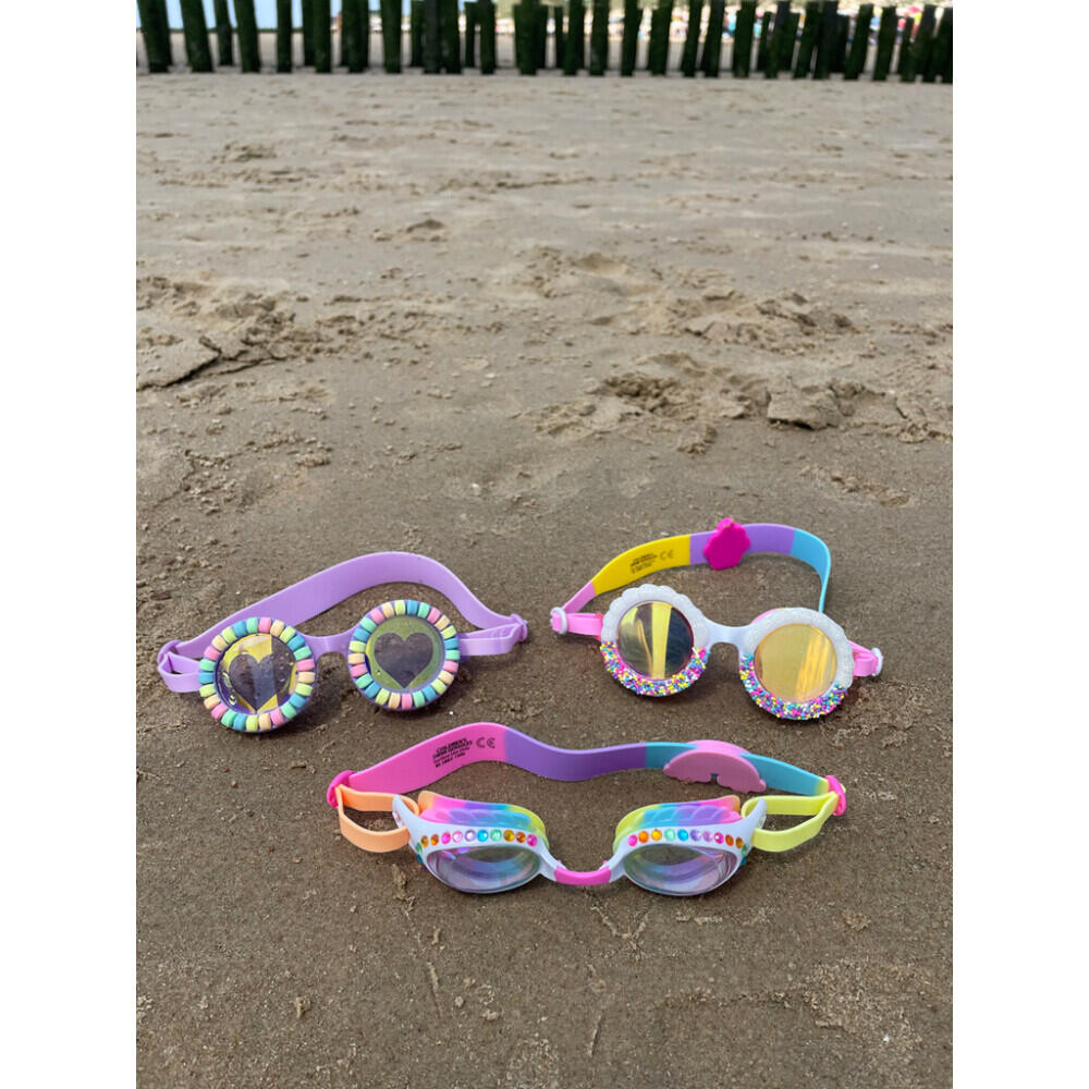 LUNETTES DE NATATION EUNICE THE UNICORN 3+ Protection UV à 100 % 3/6