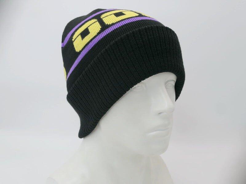 Bonnet Après Noir/Violet/Jaune 3/6