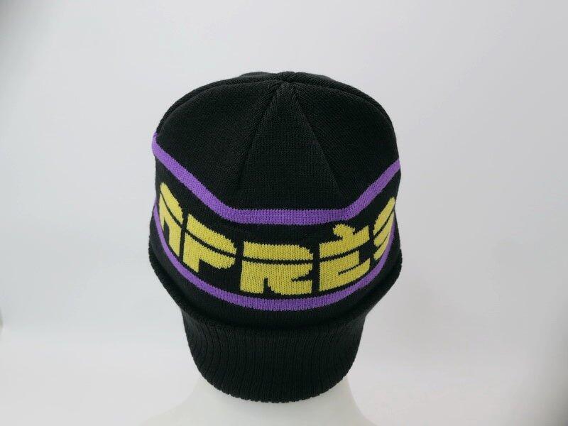 Bonnet Après Noir/Violet/Jaune 4/6