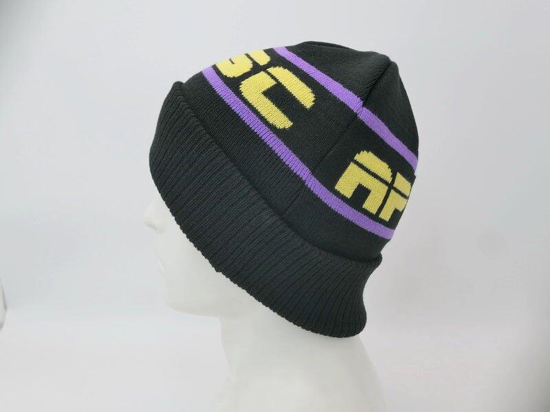 Bonnet Après Noir/Violet/Jaune 6/6
