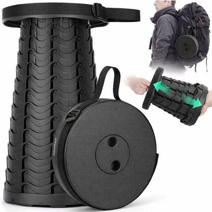 Klapphocker – Leichter Campinghocker 150 kg