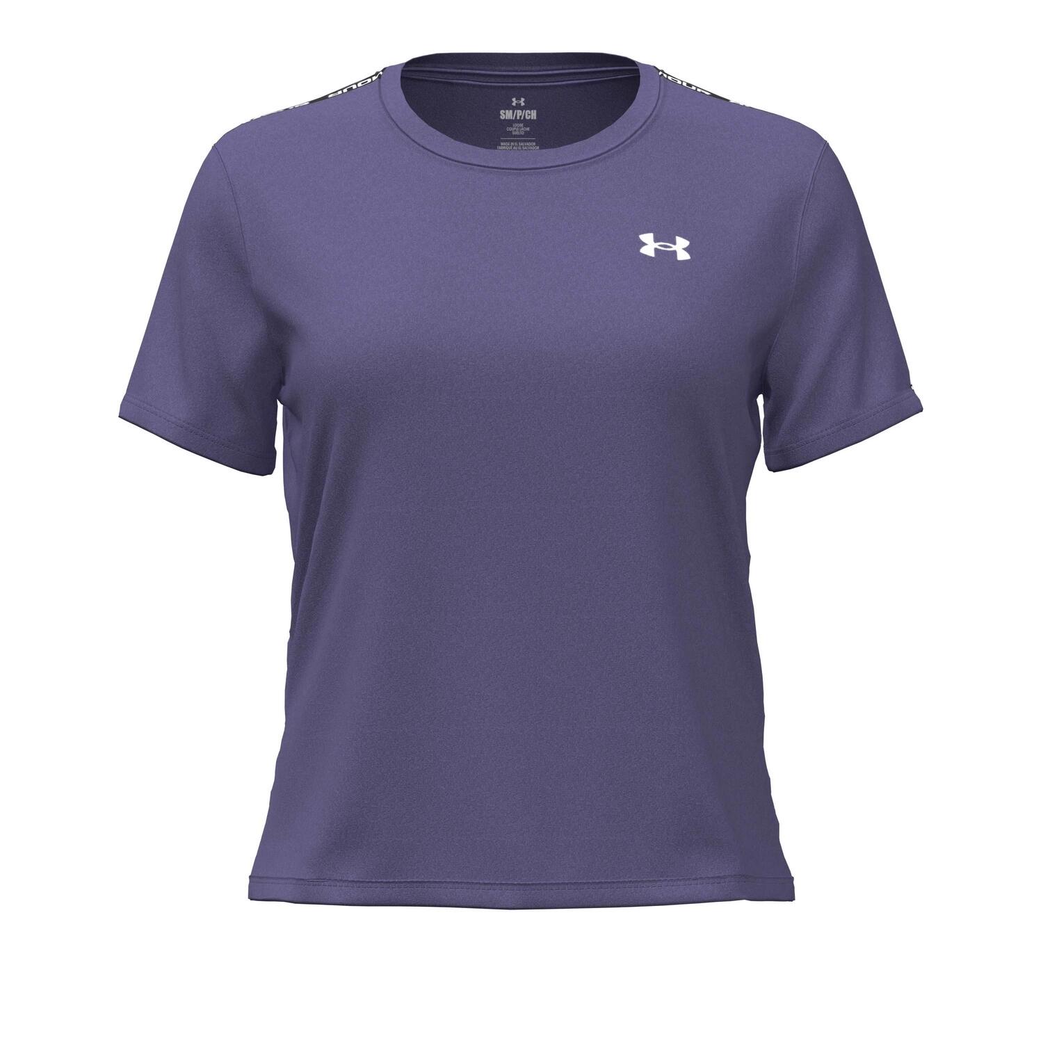 Koszulka damska Under Armour Tech WM Tape SS 4/4