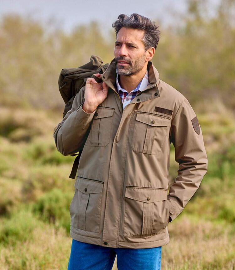 Parka mit vielen Taschen und Fleecefutter 5/7
