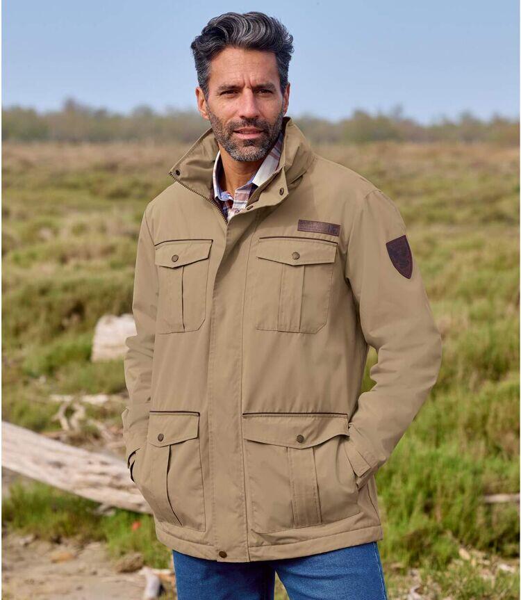 Parka mit vielen Taschen und Fleecefutter 4/7