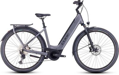 Cube touring hybrid exc 625, 625wh, 54 cm, grey/metal
