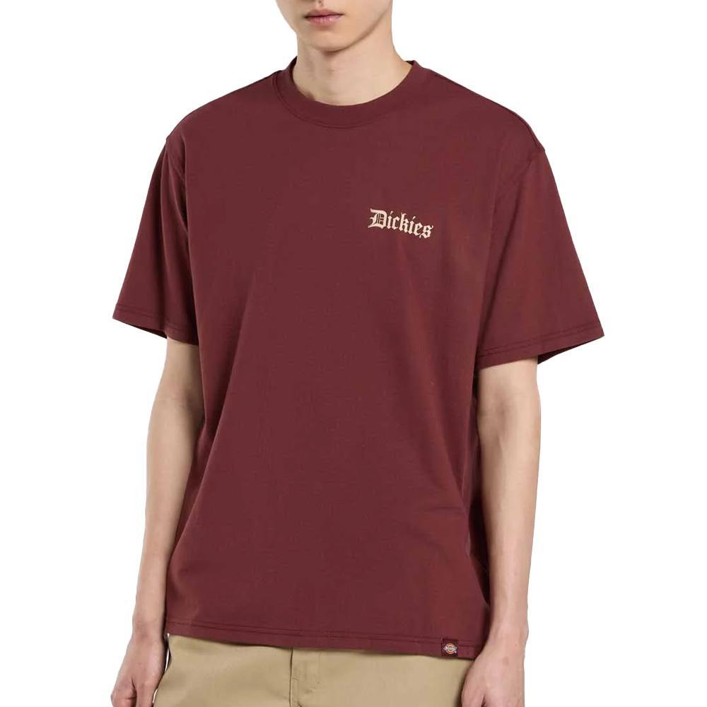 T-Shirt Uomo Dickies Diner Rossa 1/5