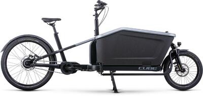 Cube cargo hybrid 500 500wh, zwart