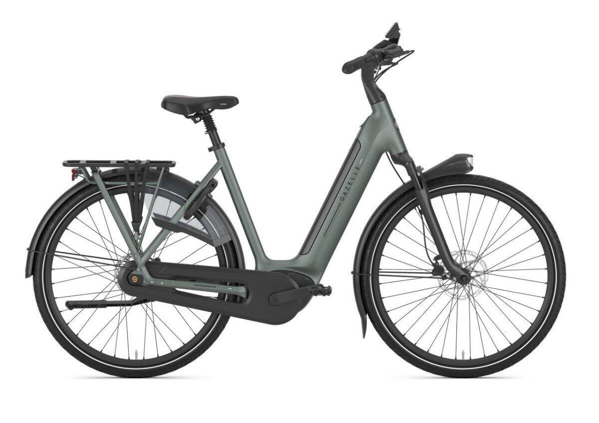 Gazelle Grenoble C8+ 540Wh, Shimano Nexus 8-speed, groen | Decathlon