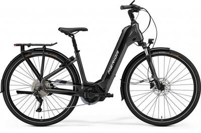 Merida e-spresso city 500 elektrische hybride fiets 28" 630wh, zwart