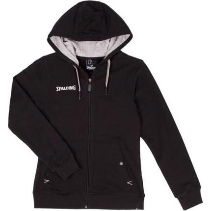 Spalding Flow Zipper Sweat à Capuche Femme - Noir