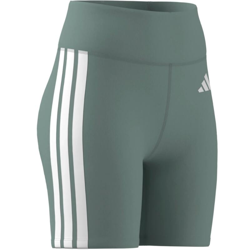 Short aderente ADIDAS donna verde - poliéster KE0182 4/5