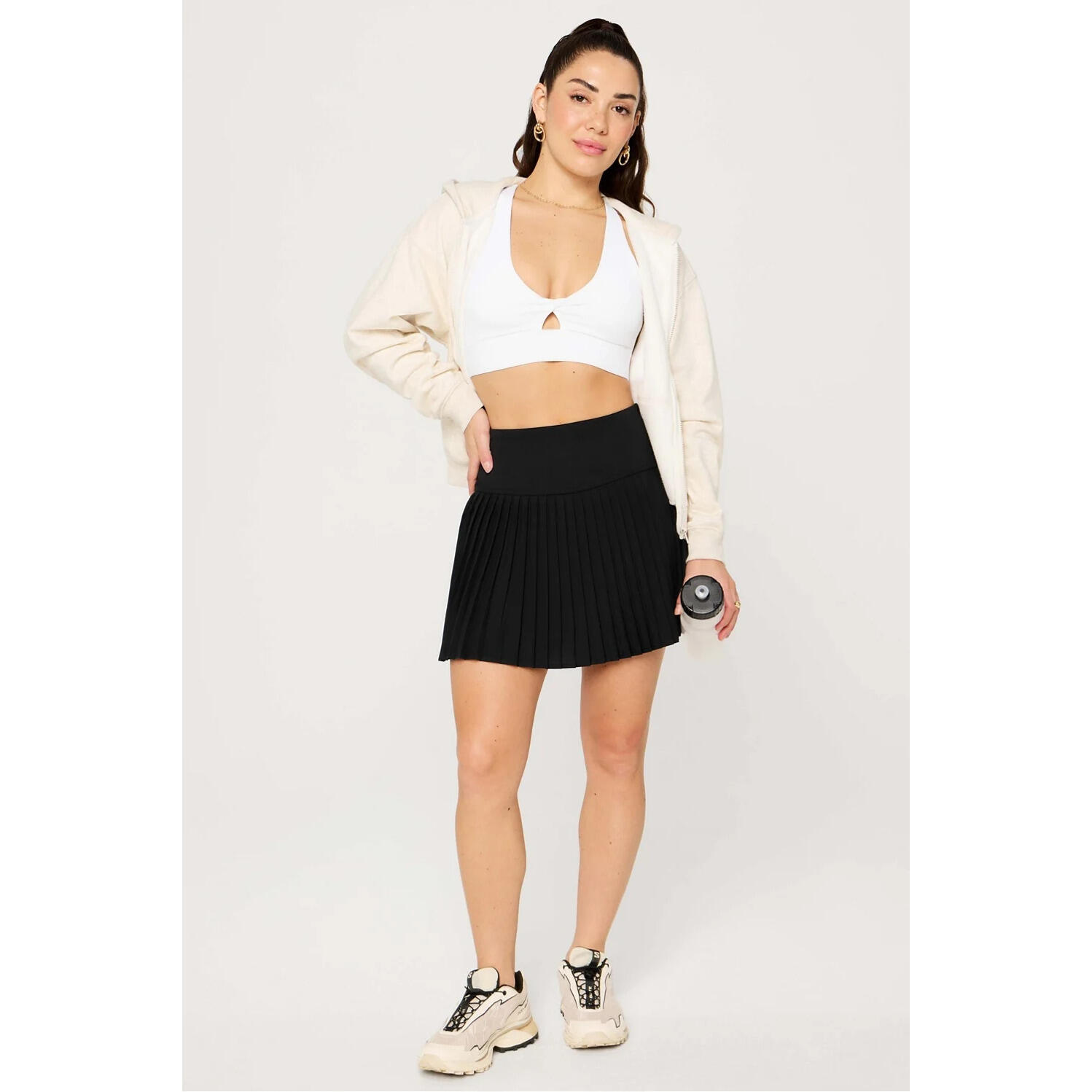 Jupe plissée femme Fabletics Classic 4/7