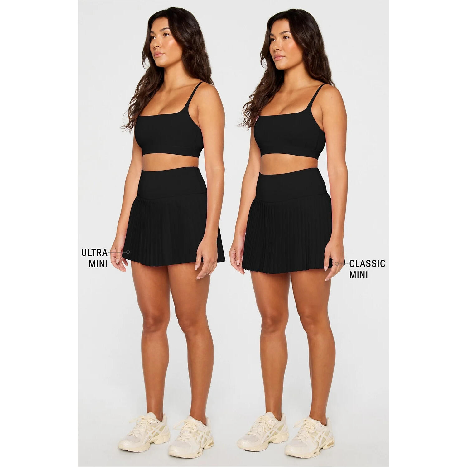 Jupe plissée femme Fabletics Classic 6/7