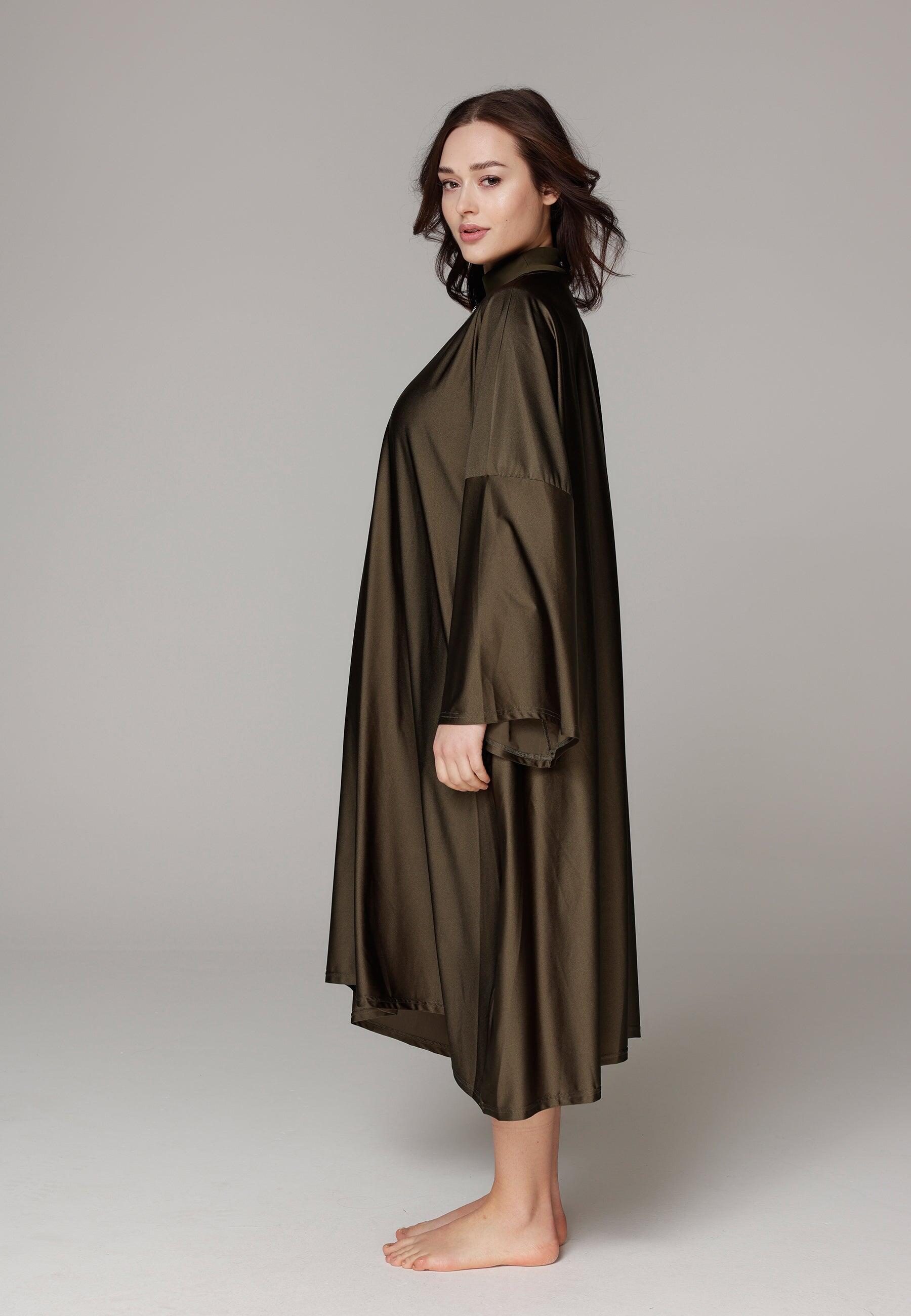 Dames Zwemkleding Cover-up Oversized 3/5