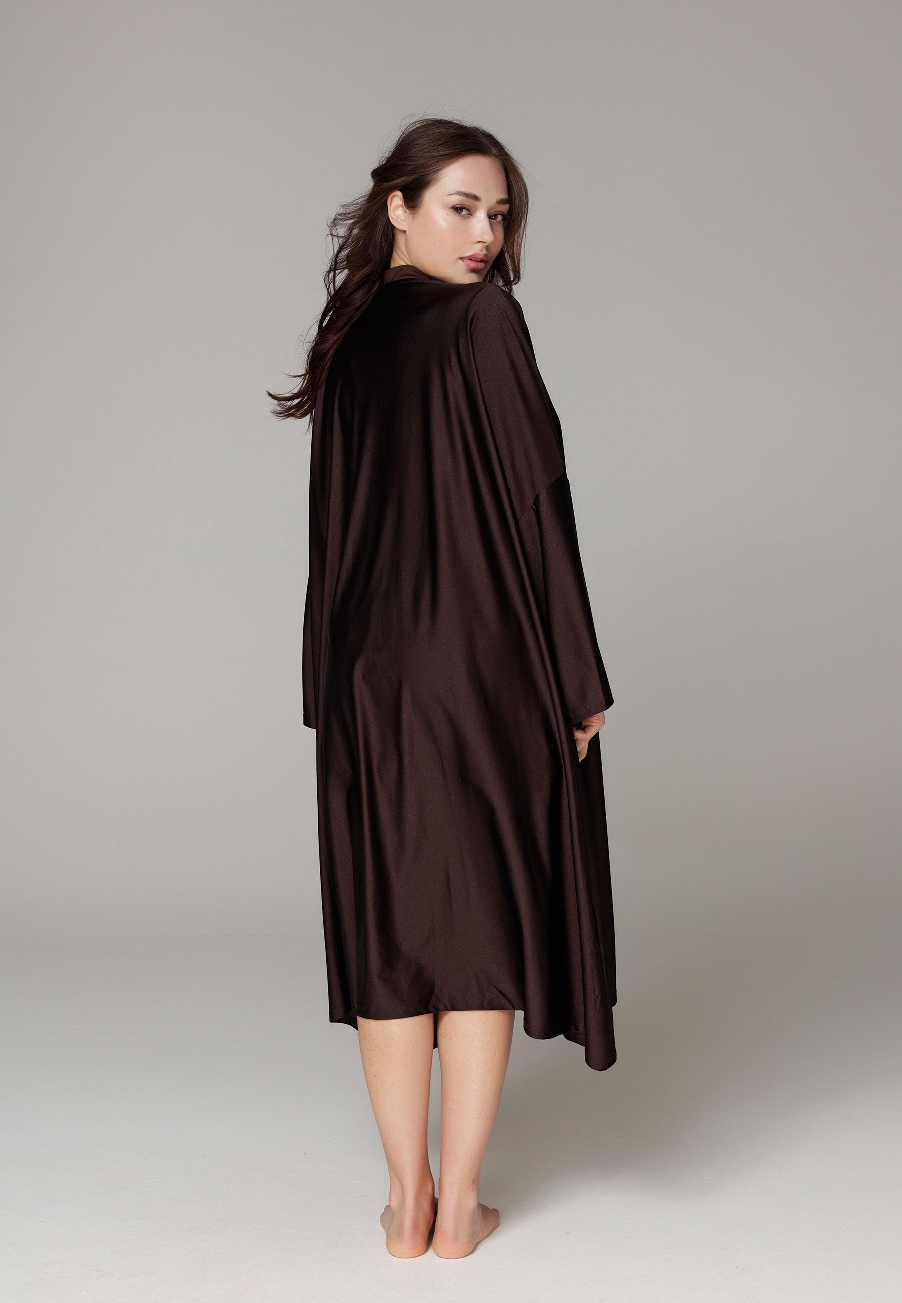 Dames Zwemkleding Cover-up Oversized 3/4