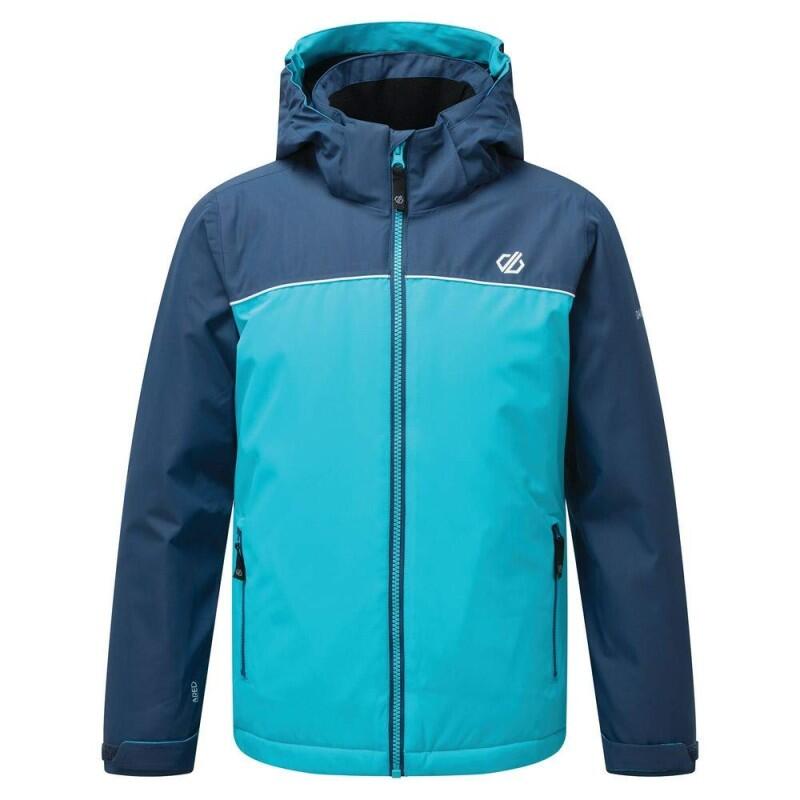 Cazadora junior Dare2b DKP385-PT6 - dos tonos peacock blue y dark green 2/2