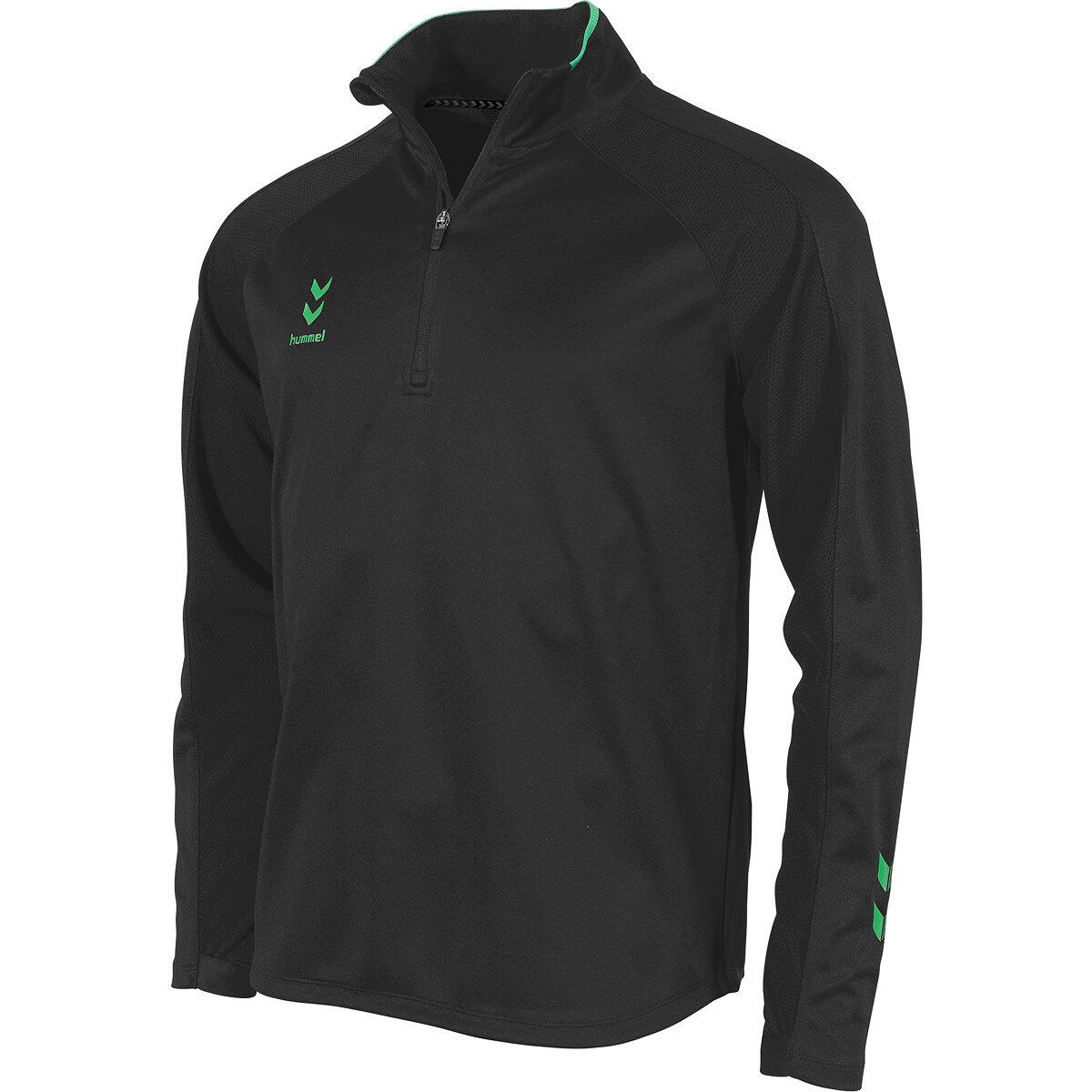 Hummel Tulsa Ziptop Hommes - Noir / Vert 2/5