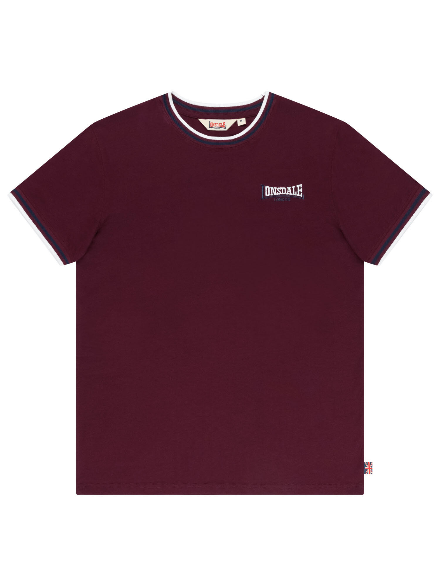 LONSDALE Heren-T-shirt slim fit QUIN 2/6
