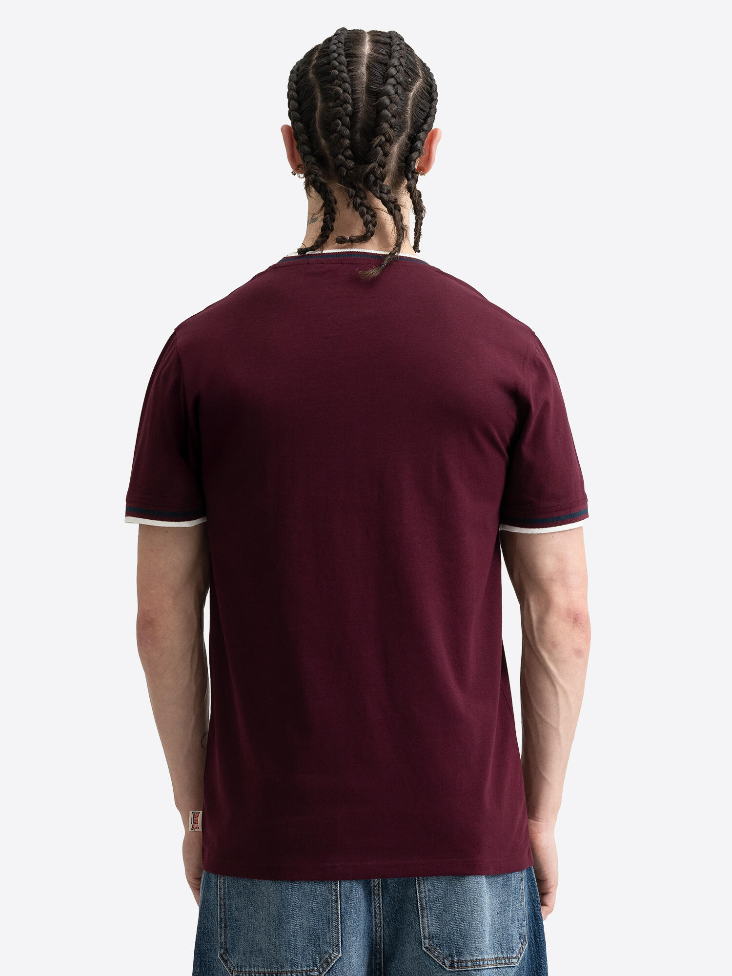 LONSDALE Heren-T-shirt slim fit QUIN 5/6