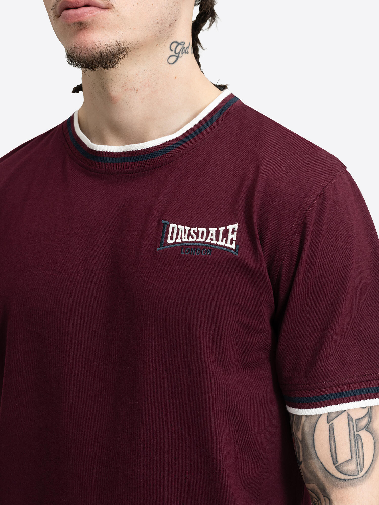LONSDALE Heren-T-shirt slim fit QUIN 6/6