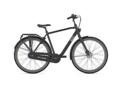 Gazelle esprit city speed, shimano nexus, aluminium frame, zwart