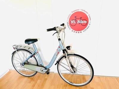 Giant lage instap stadsfiets dames 57 cm, 7 versnellingen, blauw
