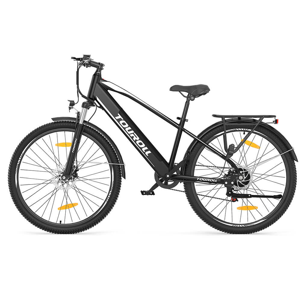 Bici eléctrica trekking: motor potente, batería extraíble, 100 km autonomía J1 2/7