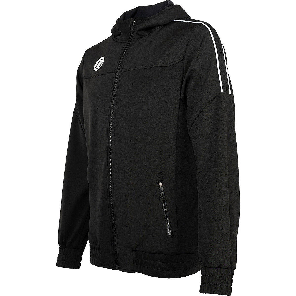 Indian Maharadja Jaipur Performance Hooded Jacket Enfants - Noir 4/4