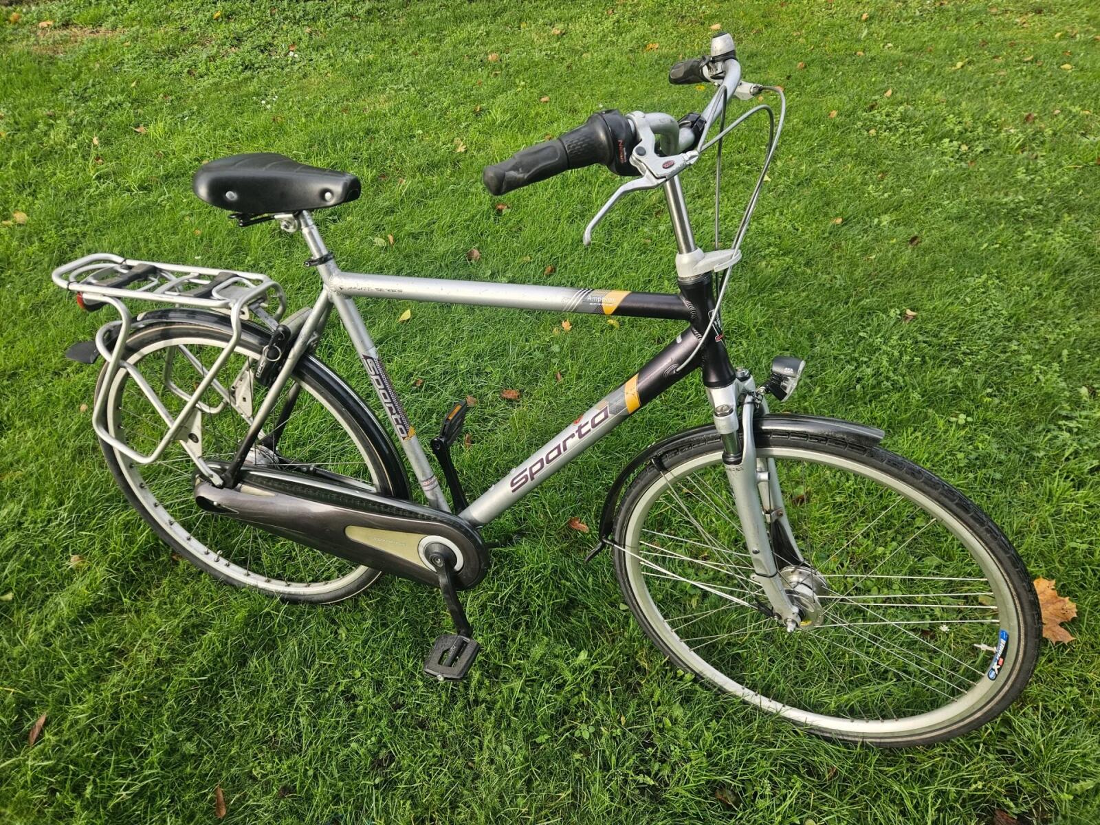 Sparta Amphion 58 cm, 7 versnellingen, voorvering, bagagedrager, nagekeken 2/2