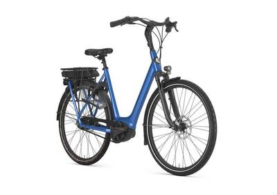 Gazelle orange c8+ nr43 400wh, shimano nexus 8-speed, blauw