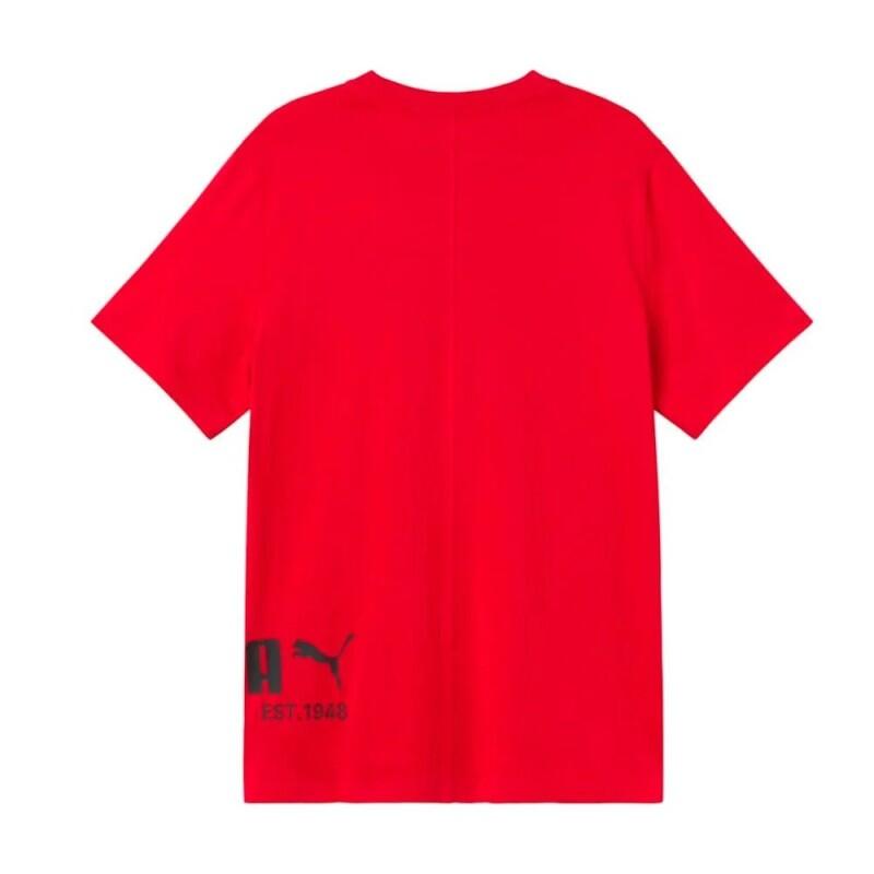 Camiseta Puma Graphics Tee roja hombre 694673 -11 2/2