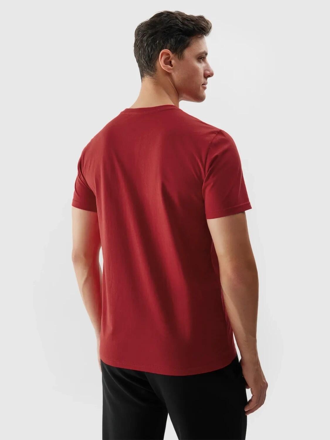 T-shirt męski bawełniany 4F 4FWSS26TTSHM4215 2/5