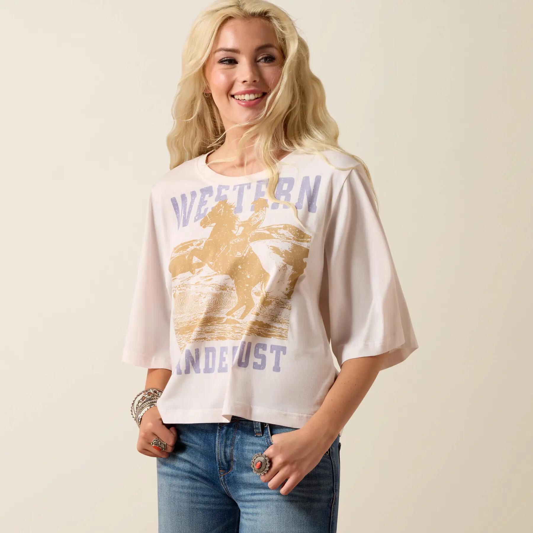 T-shirt da donna Ariat Wanderlust 2/4