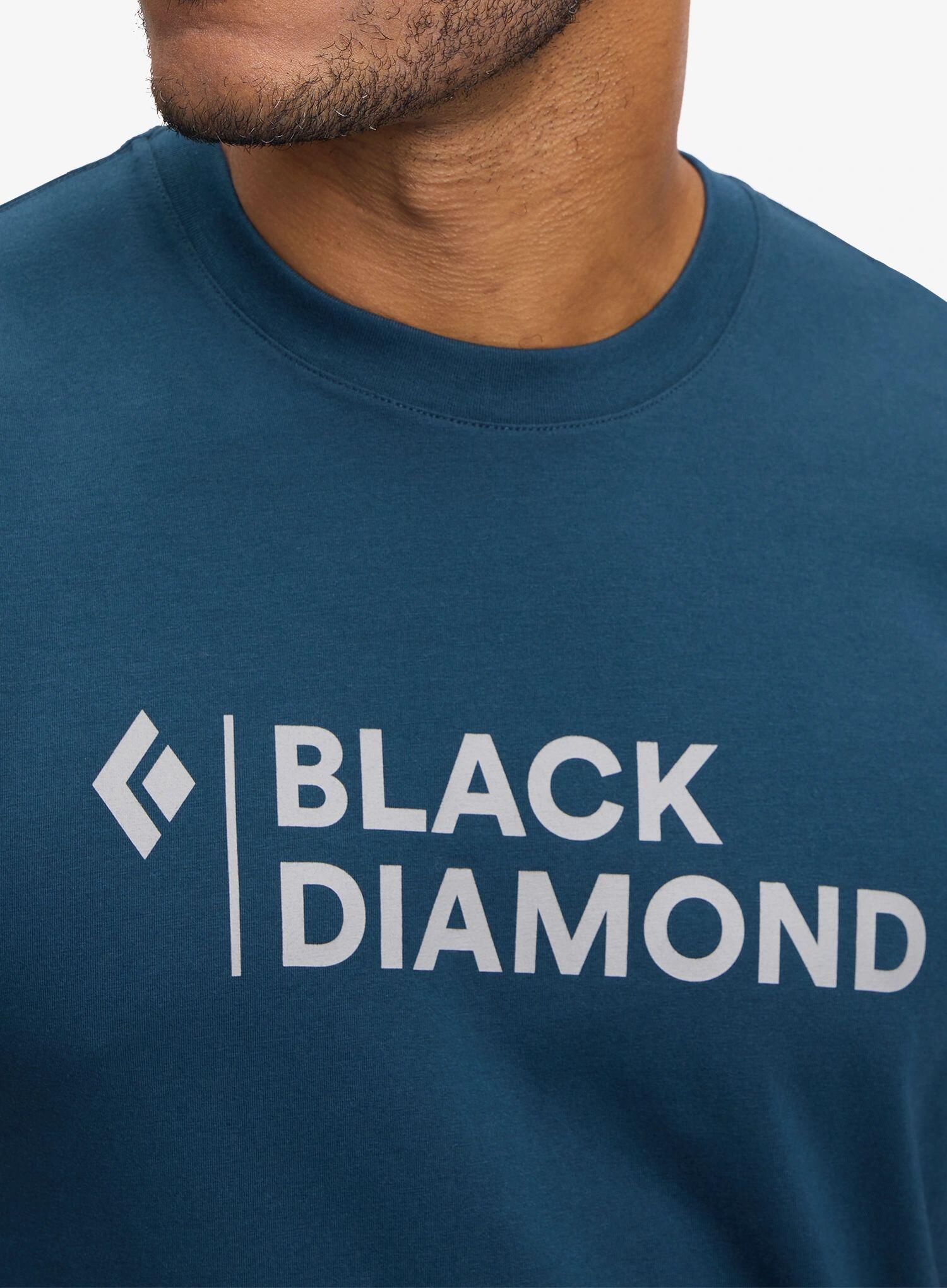 Koszulka z nadrukiem Black Diamond Mini Stacked SS Tee 4/4