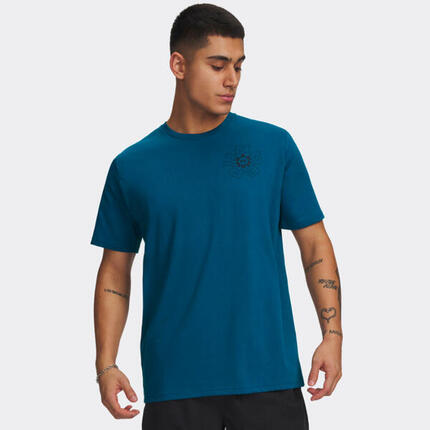 T-shirt UA M Radial pour homme Under Armour Bleu