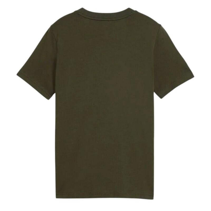T-shirt PUMA Essentials 2 Graphics verde junior 2/2