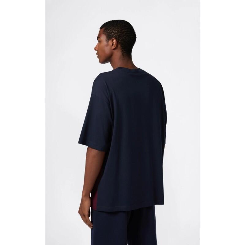 Camiseta Champion T-Shape BS501 azul marino hombre - manga corta 3/4