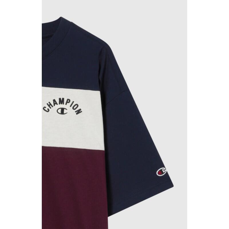 Camiseta Champion T-Shape BS501 azul marino hombre - manga corta 4/4