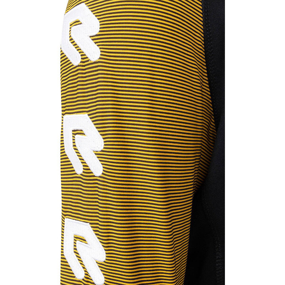 Robey Performance Ziptop Hommes - Noir / Jaune 3/5