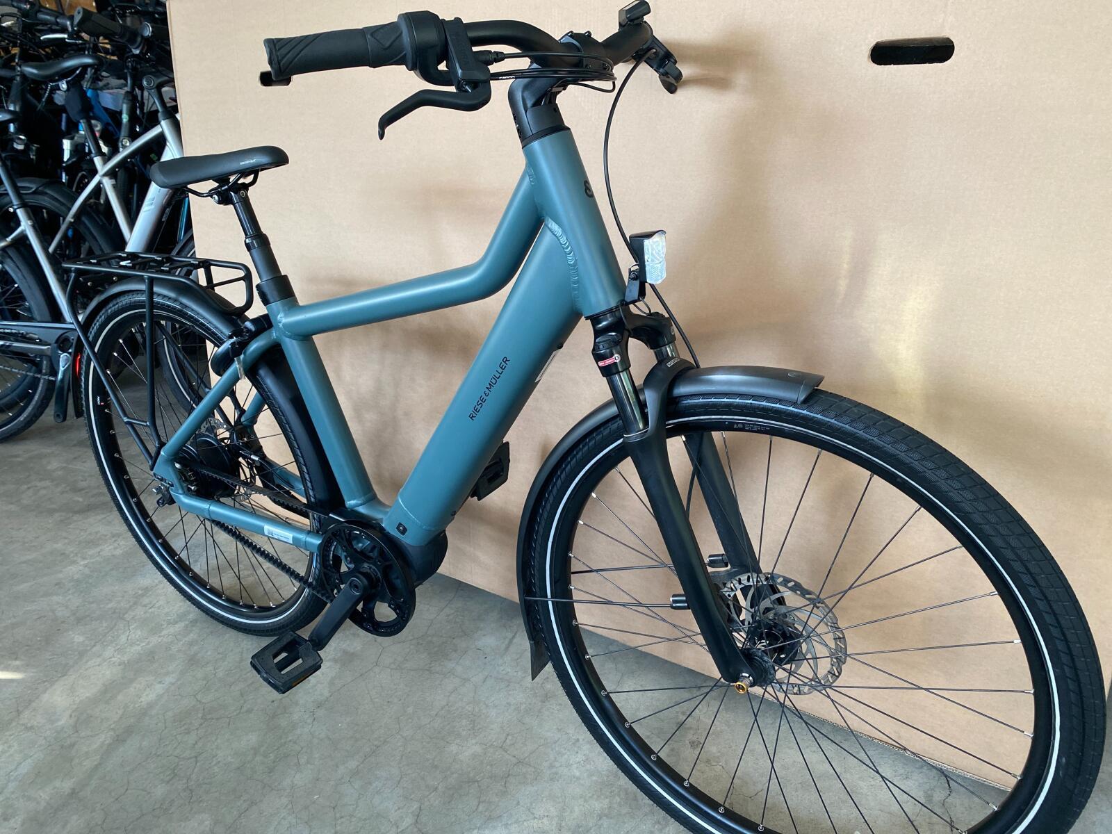 Riese & Müller Culture vario 400Wh, blauw 3/7