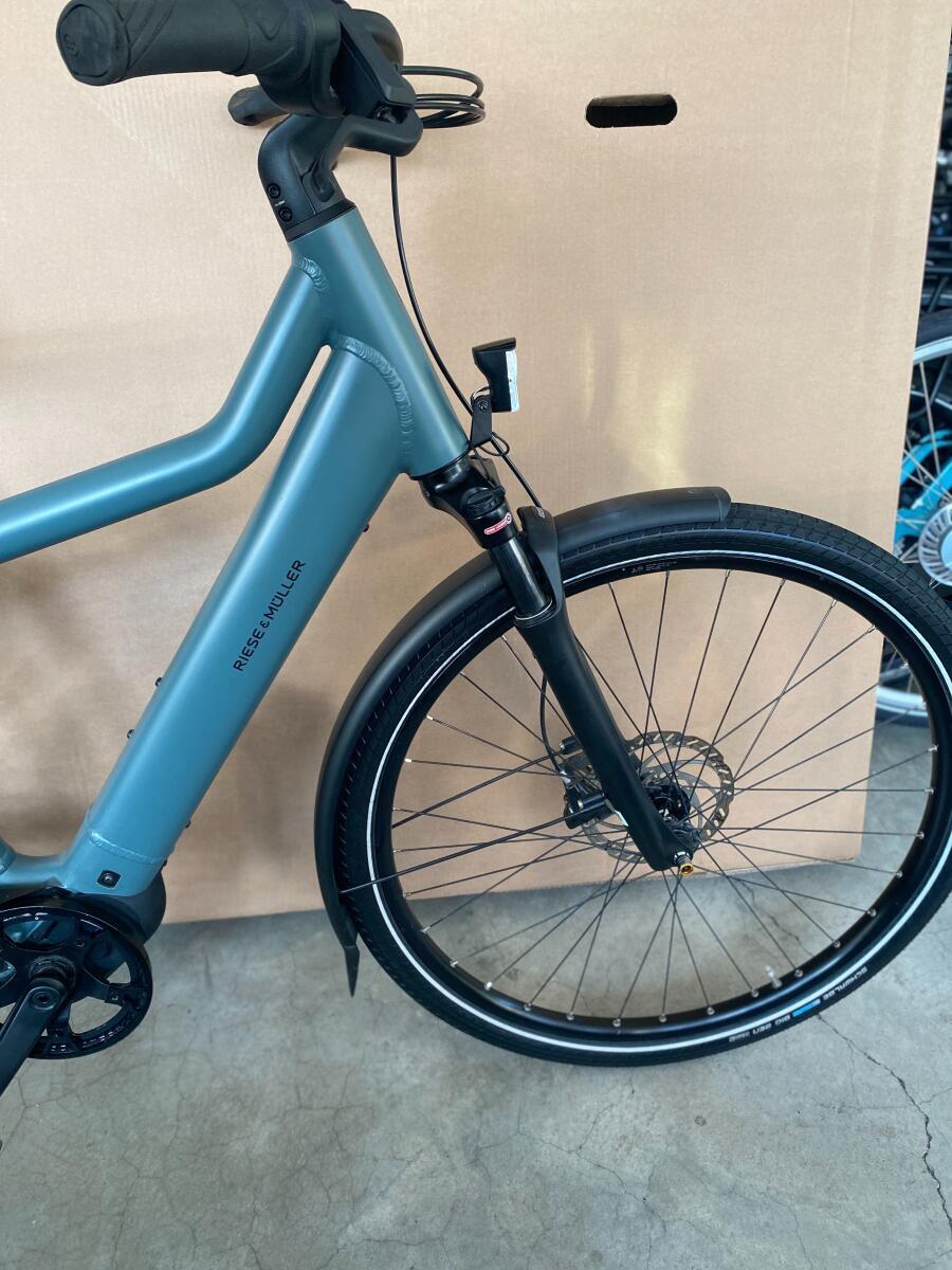 Riese & Müller Culture vario 400Wh, blauw 6/7