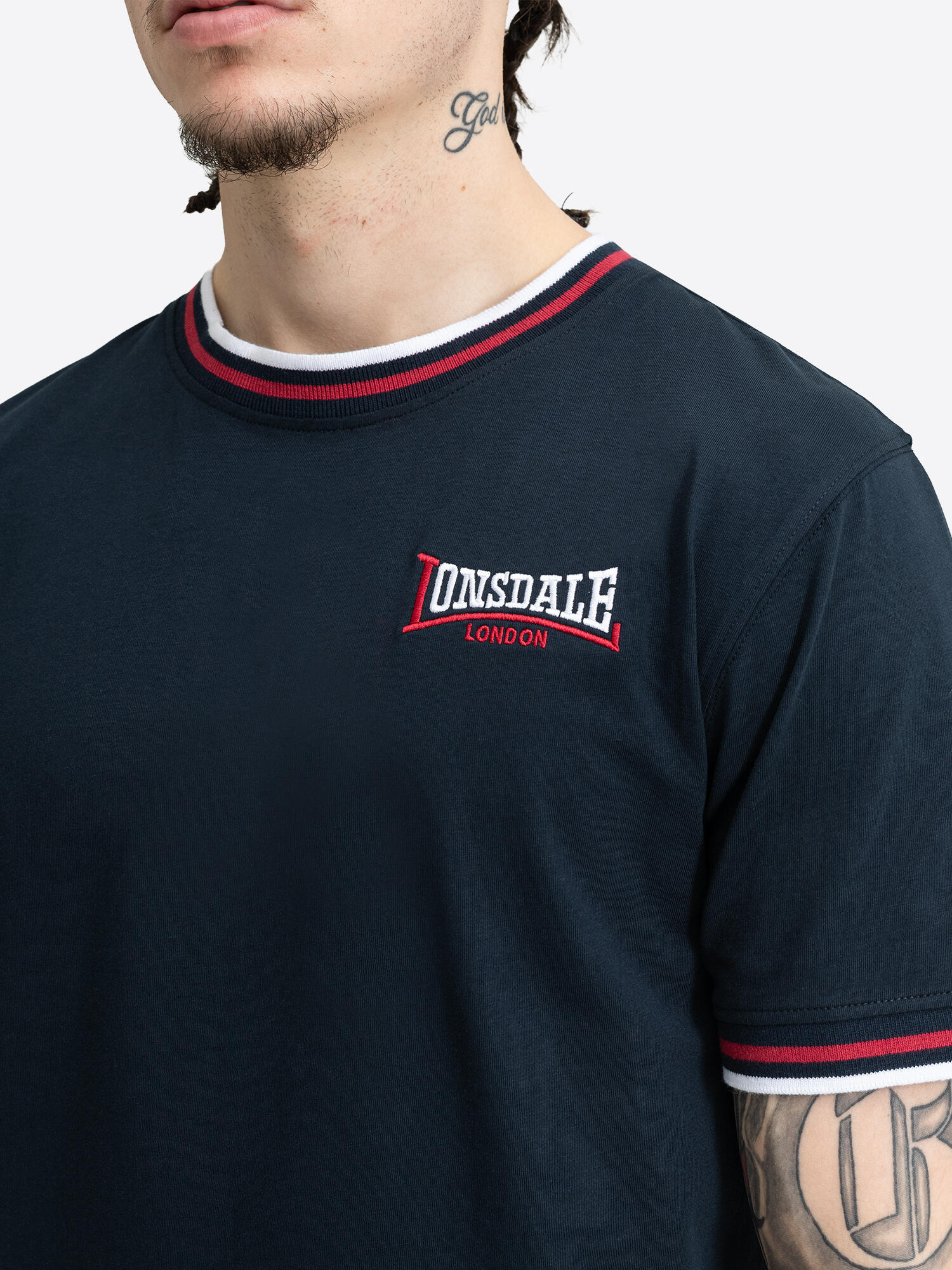 LONSDALE Heren-T-shirt slim fit QUIN 6/6