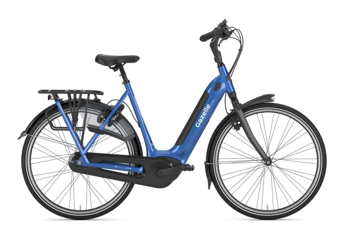 Gazelle Grenoble C8 HMB DEMO NR 5 53 cm, 400 Wh, blauw 2/2