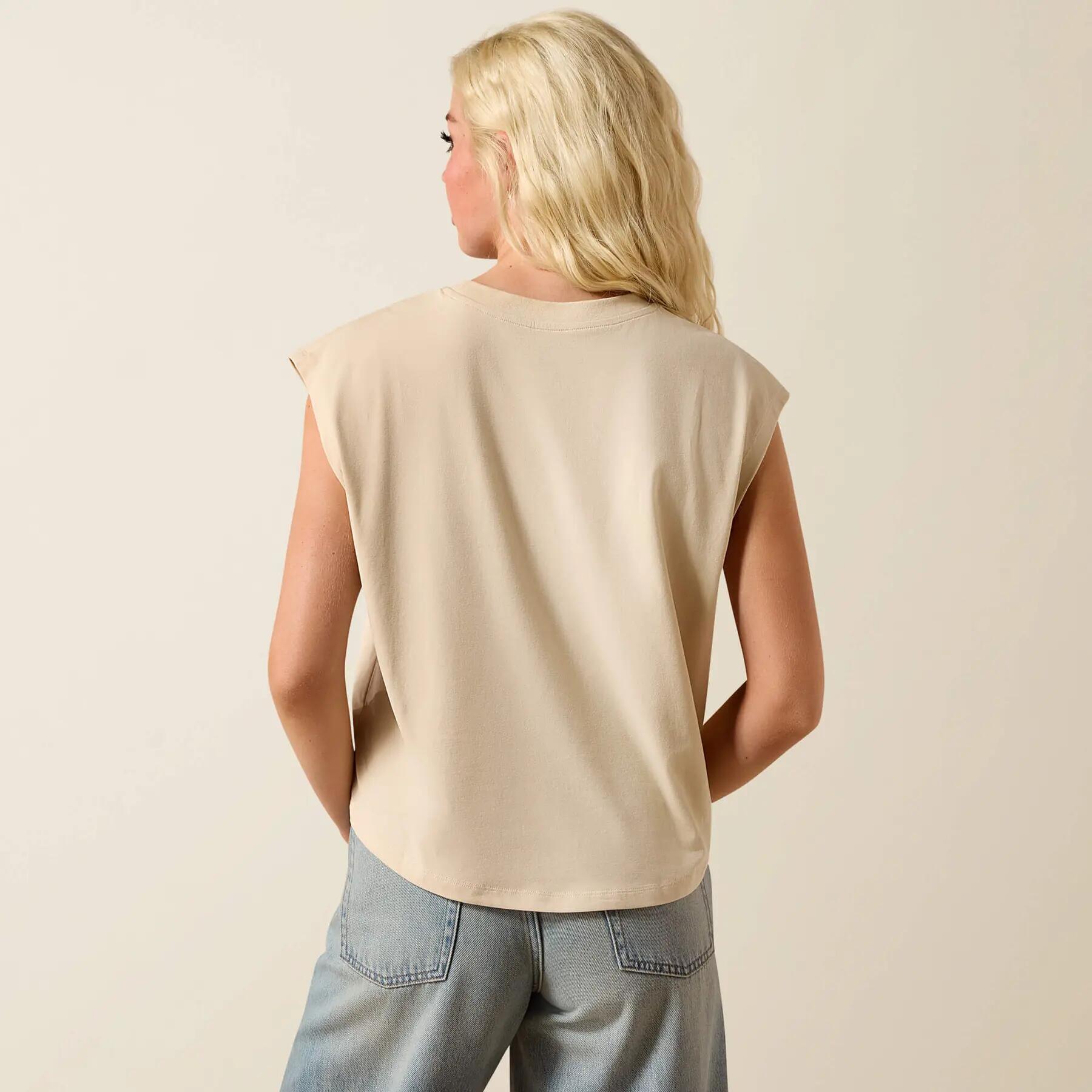 Dames mouwloos T-shirt Ariat Cool It 2/5