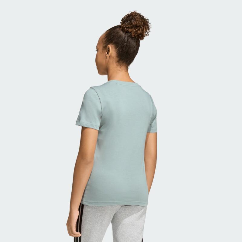 Adidas Mädchen T-Shirt Animal Print grün - 100% Baumwolle 2/3