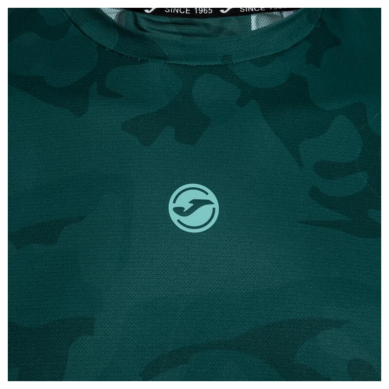 T-shirt JOMA manica corta Indoor verde turchese 104497.346 4/5