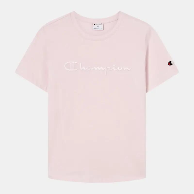 Camiseta Champion rosa mujer 220273-PS230 - 100% algodón 2/3